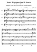 Sonata No.2 in G Major. Andante
